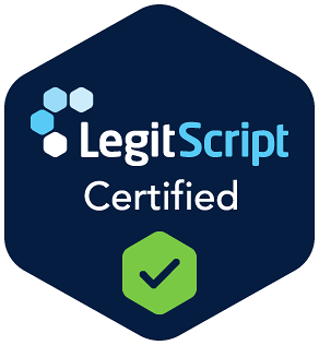 LegitScript accreditation badge