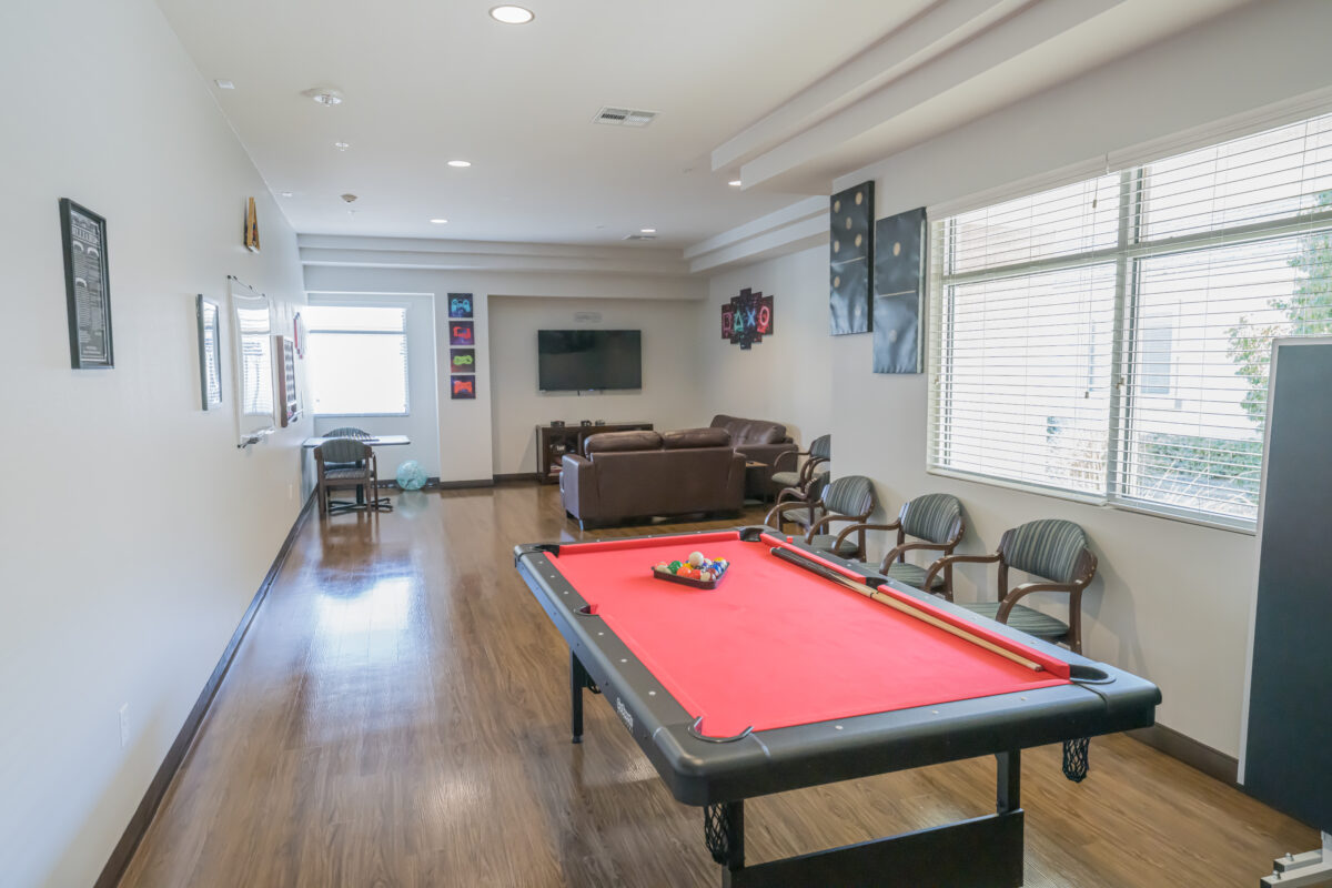 Las Vegas Robindale Detox Center Pool Table