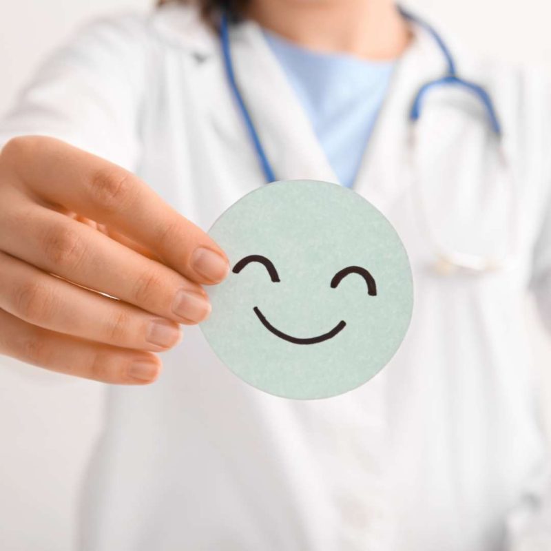 Silver State Adolescent Holistic Treatment For Teen Mental Health Doctor Holding Up Smiley Face