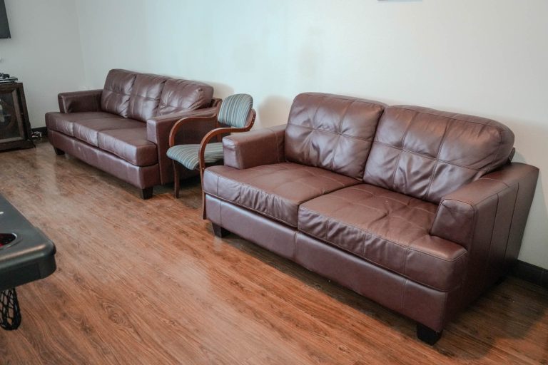 Silver State Adolescent Treatment Couches in Rec Room