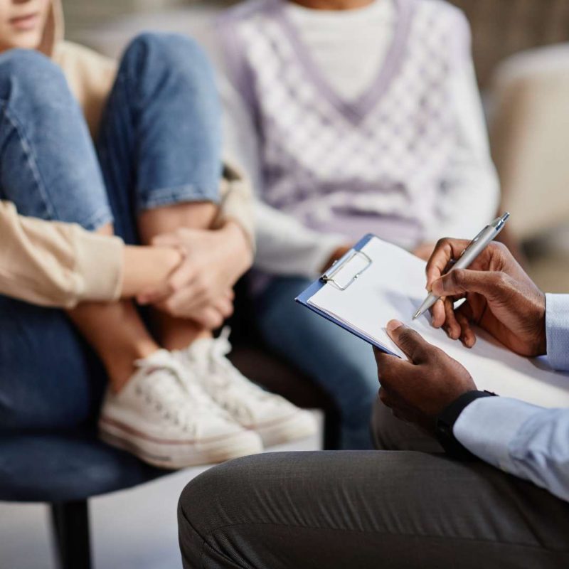 Teen Therapy Session During Residential Treatment at Silver State Adolescent Treatment