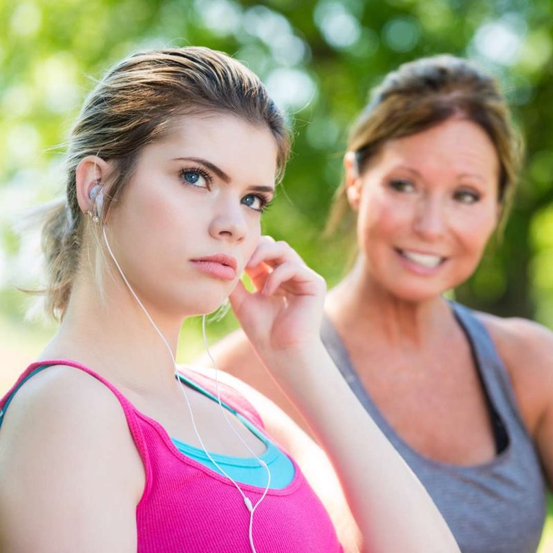 Teen Conduct Disorder Daughter Ignoring Mother