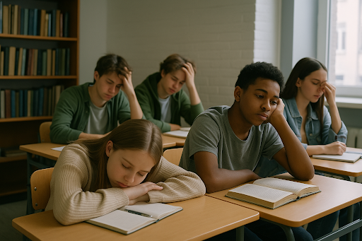 Signs of Burnout in Middle and High School Students